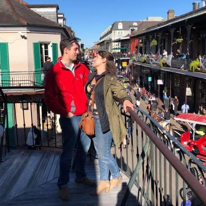J.B.'s first trip to visit Leanne after she moved to New Orleans in 2017.