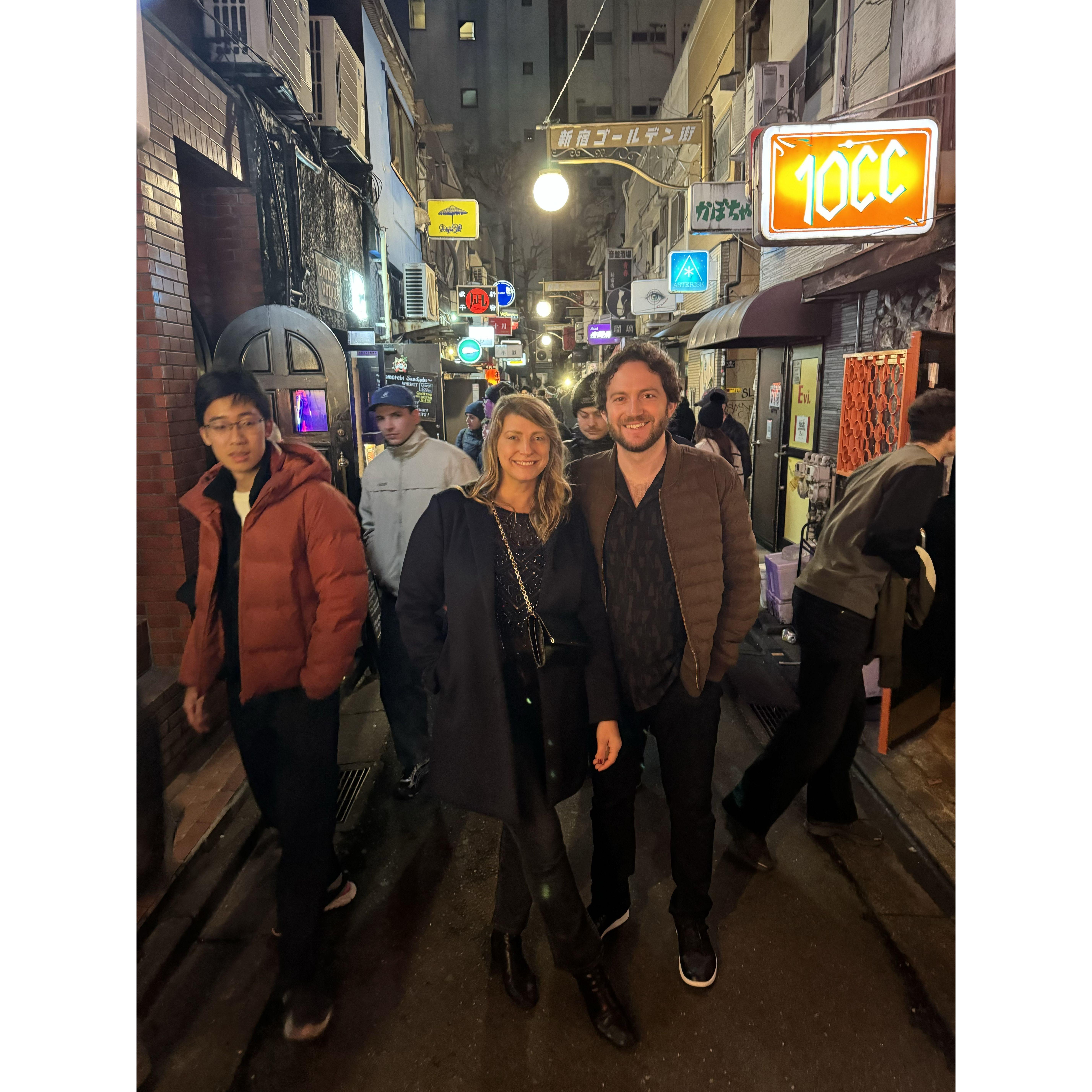 Tokyo New Years Eve Night 2024