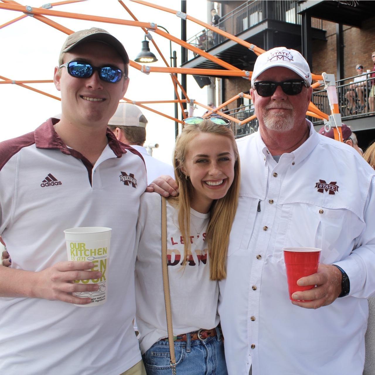 Kylie and her two favorite guys --- her dad and Jet!
