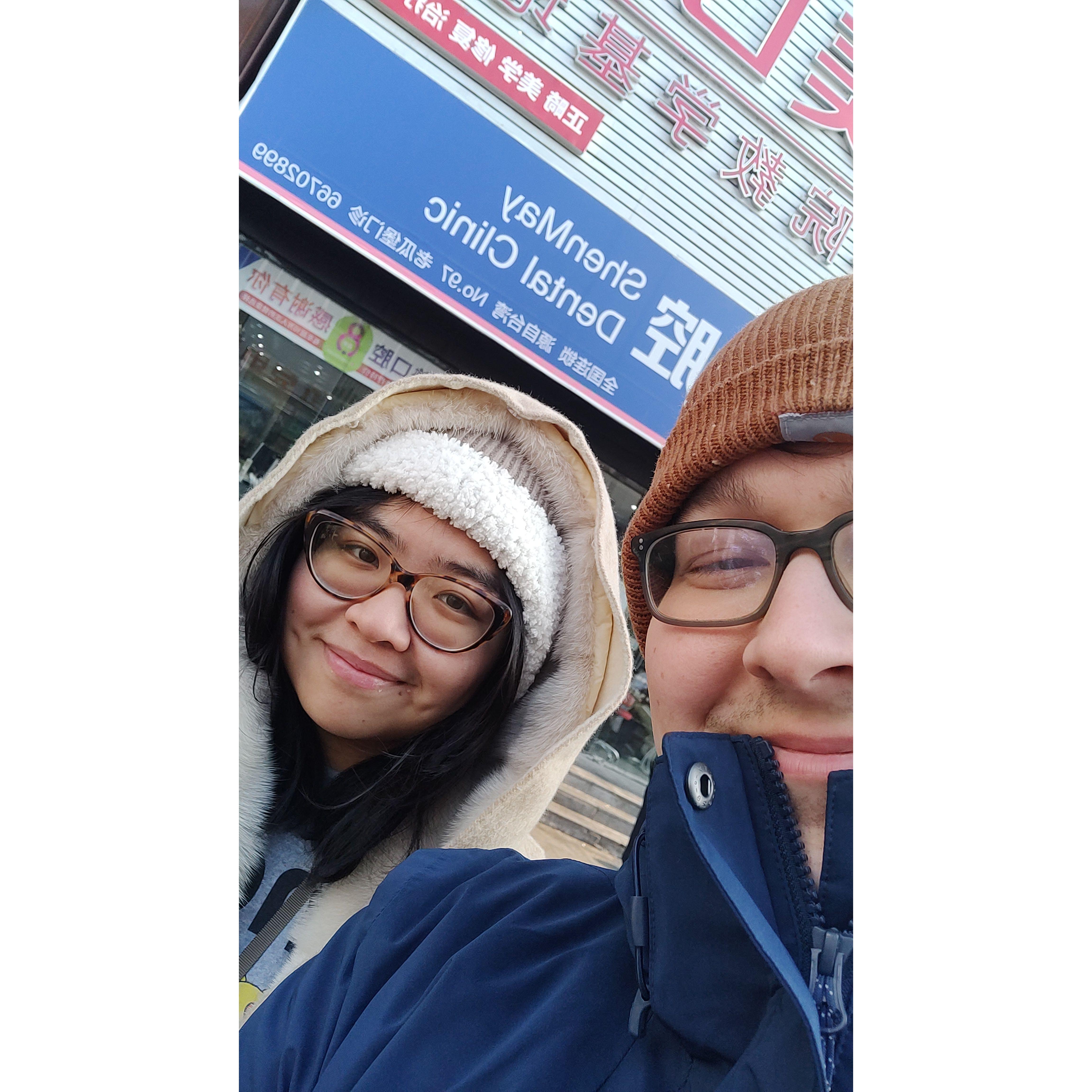 On the street in Shenyang 12/2023