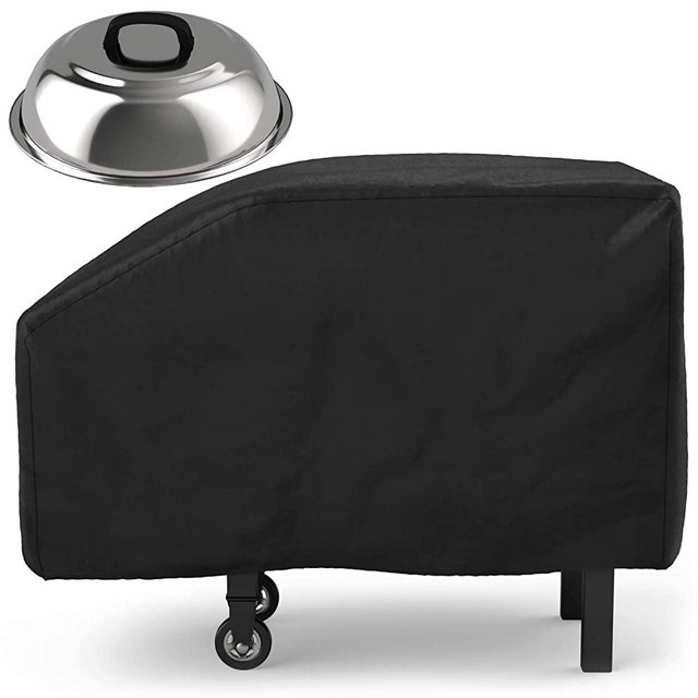 SHINESTAR 28 Inch Griddle Cover for Blackstone 28 Inch Outdoor Flat Top Gas Grill, Waterproof 2-Burner Grill Cover with 12 Inch Basting Cover
