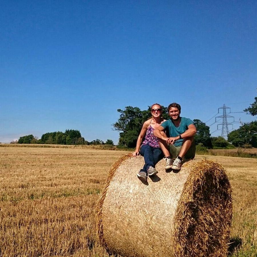 Visiting Tom's home in England where he grew up.