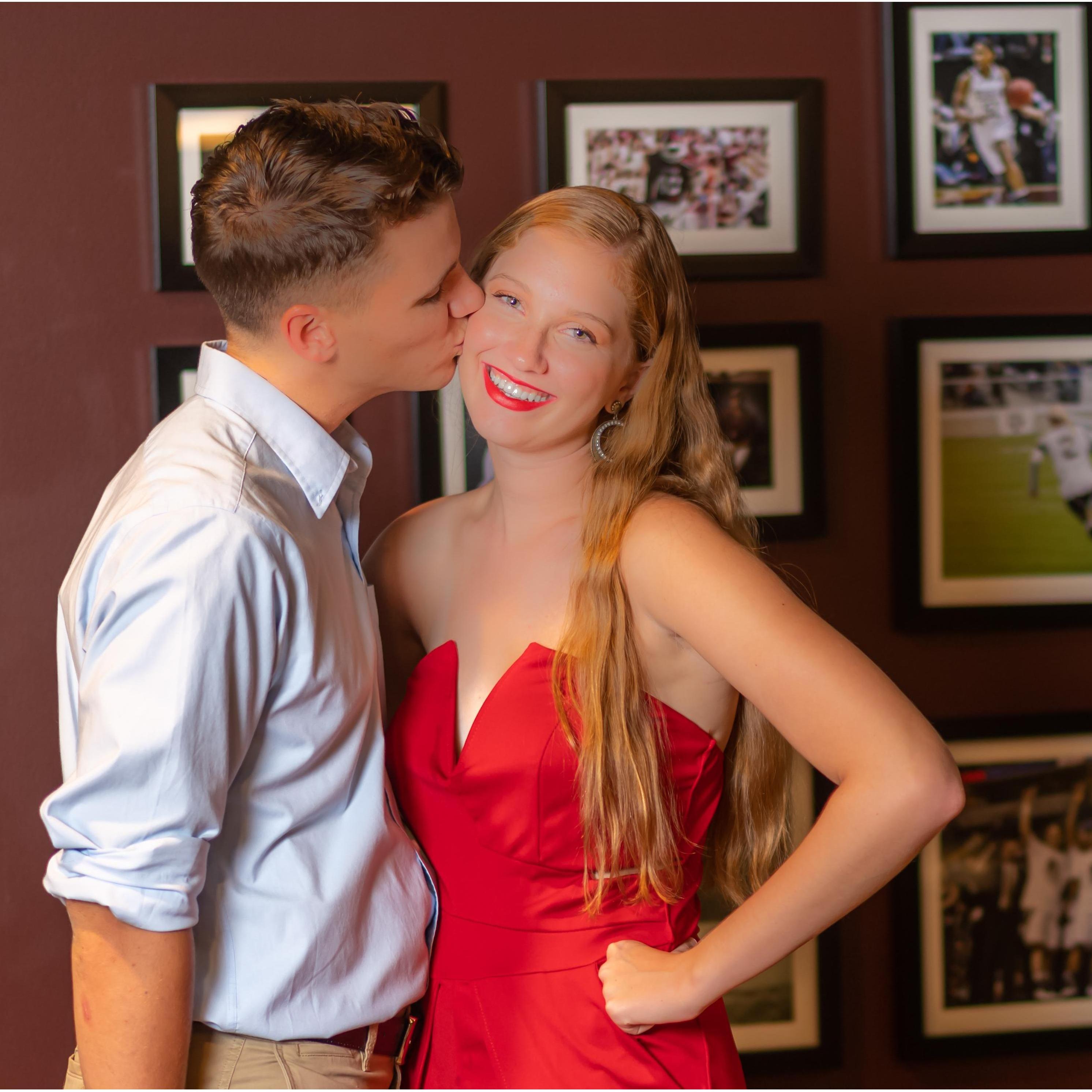 His sweet side