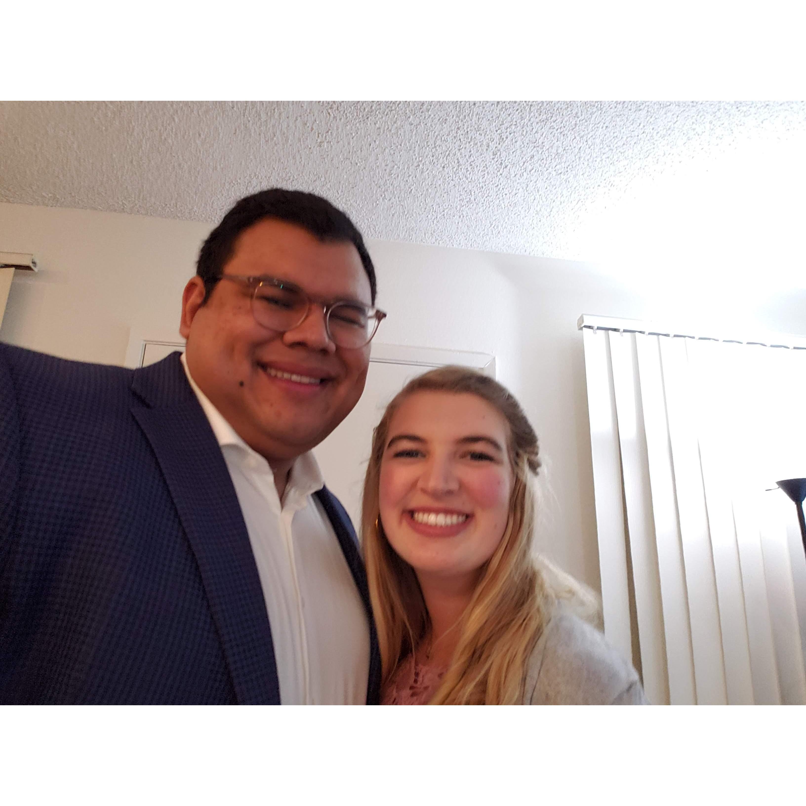 Getting ready for Dear Evan Hansen