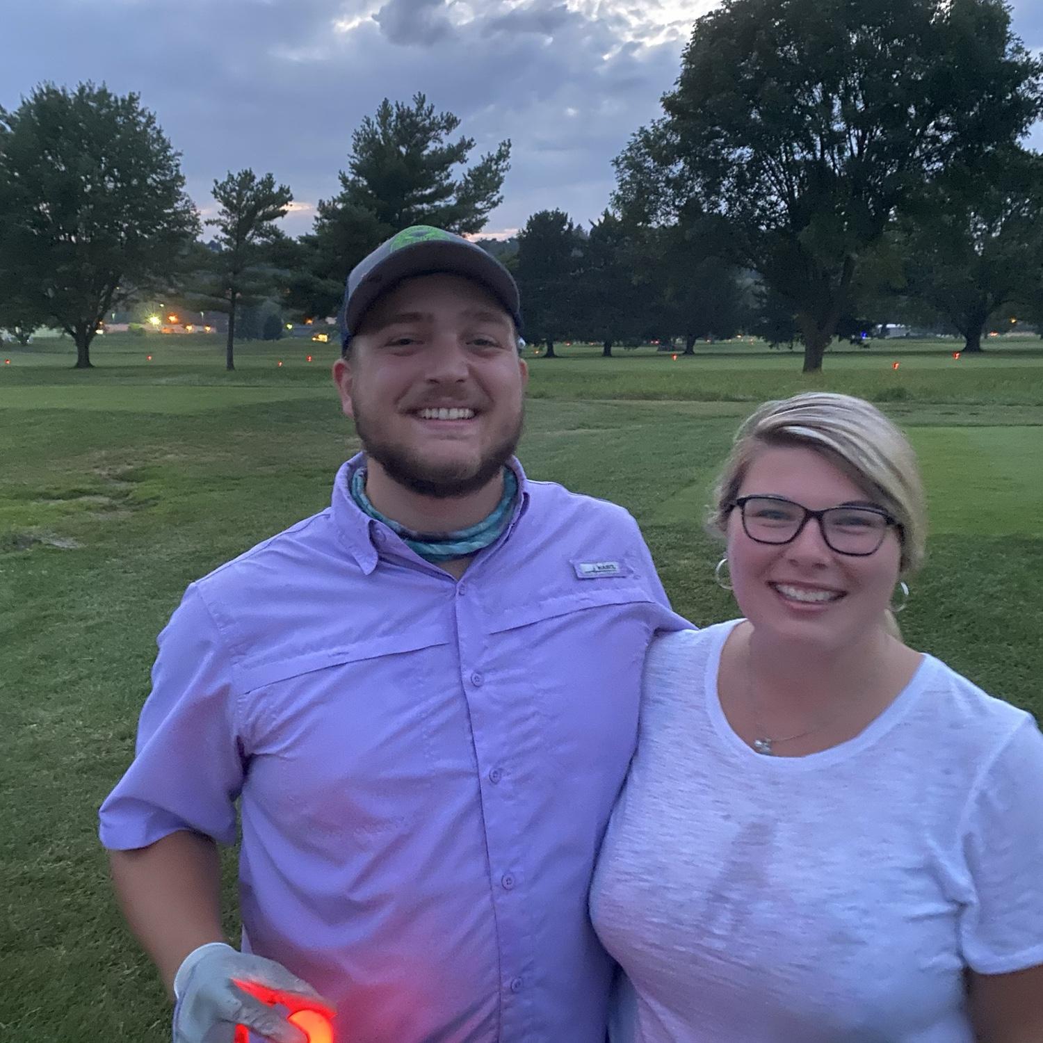 Night golf at Reeves-August 2020