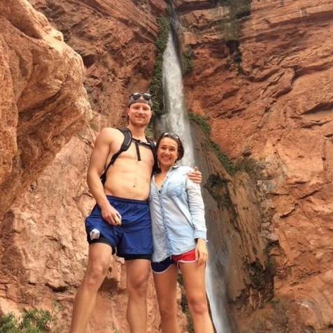 Great scenery down in the Grand Canyon.