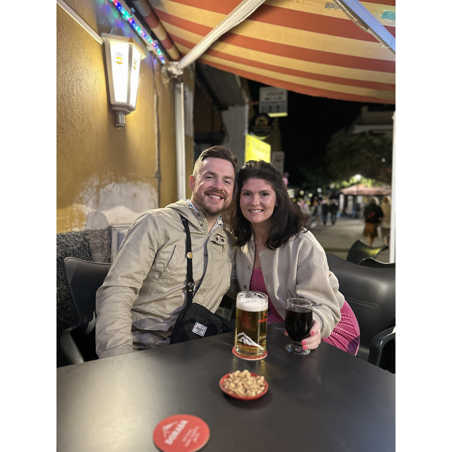 Stumbled upon an old soccer bar for a night cap (Puerto de la Cruz, Tenerife, Canary Islands)