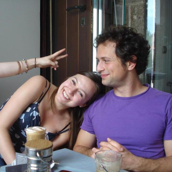 Santiago de Compostela. We did not make the pilgrimage by foot -- we cheated and took the train.