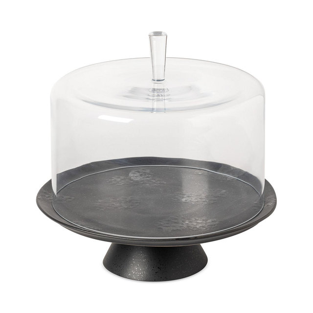 Costa Nova Set Footed Cake Plate with Glass Dome