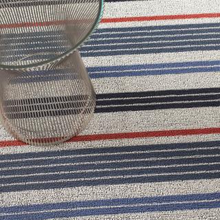 Mixed Stripe Shag Doormat