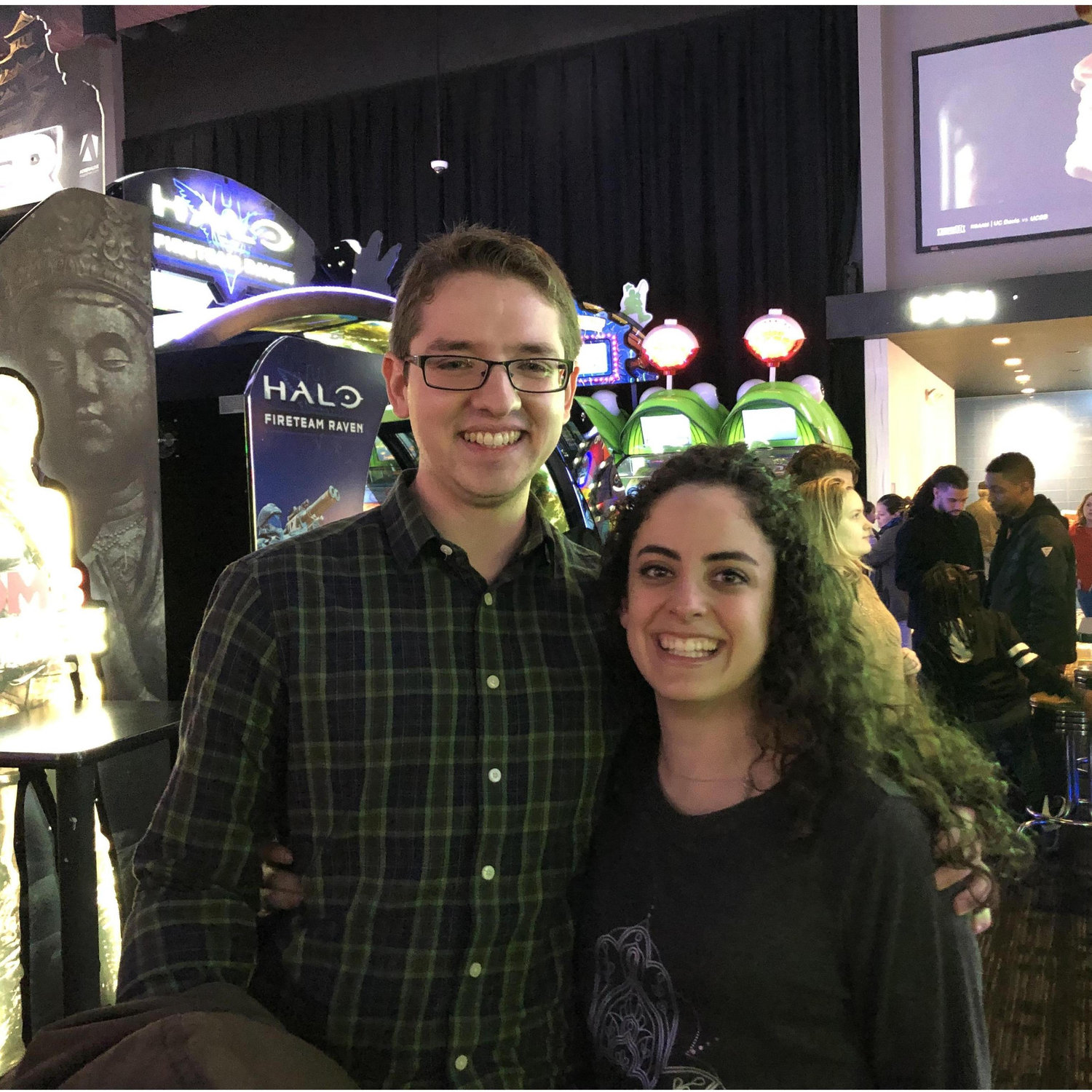 Dave and Buster's party time