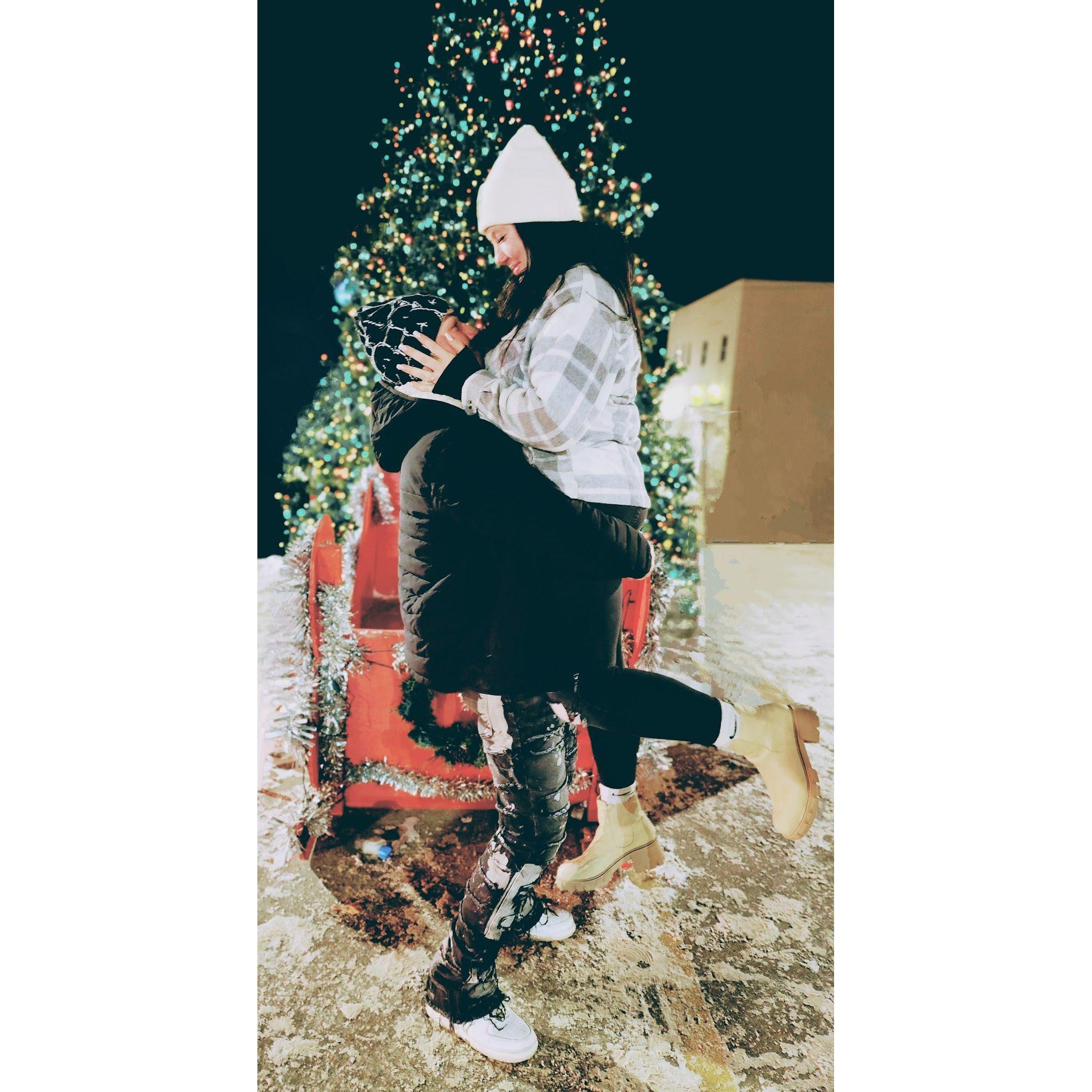 Our First Tree Lighting Together