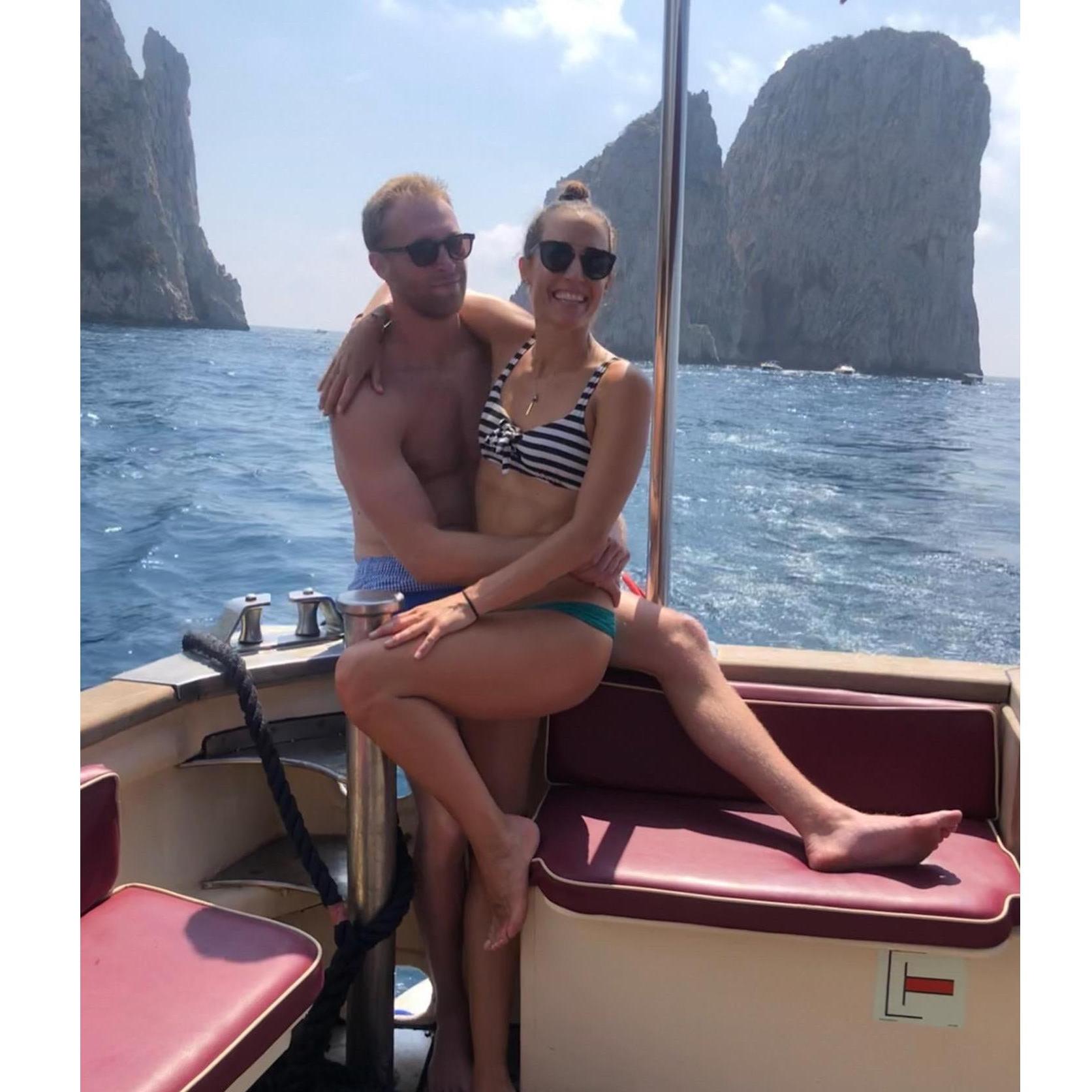 Capri, Italy the weekend before we moved to Chicago