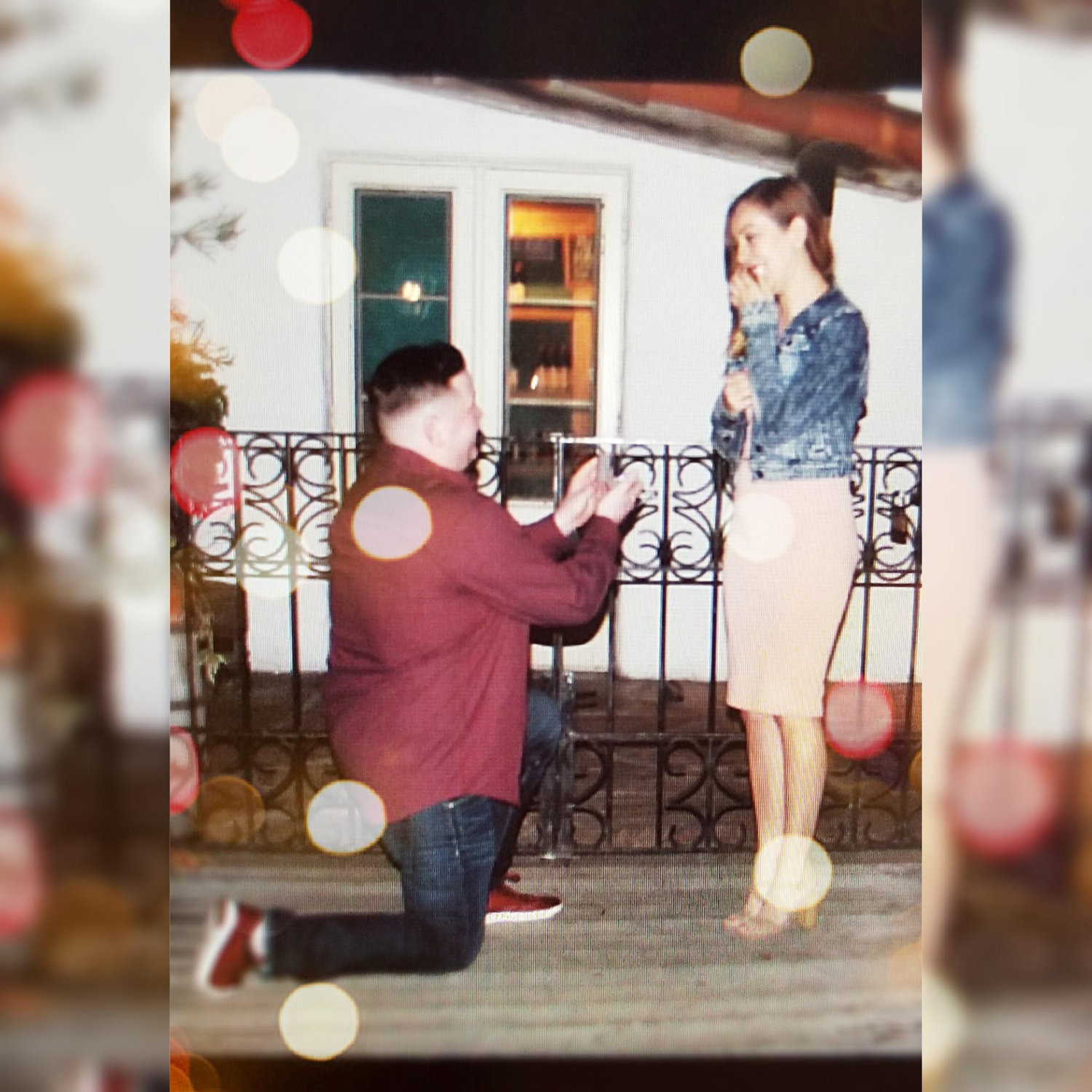 An unexpected most surprising loving beautiful moment i will cherish forever<3