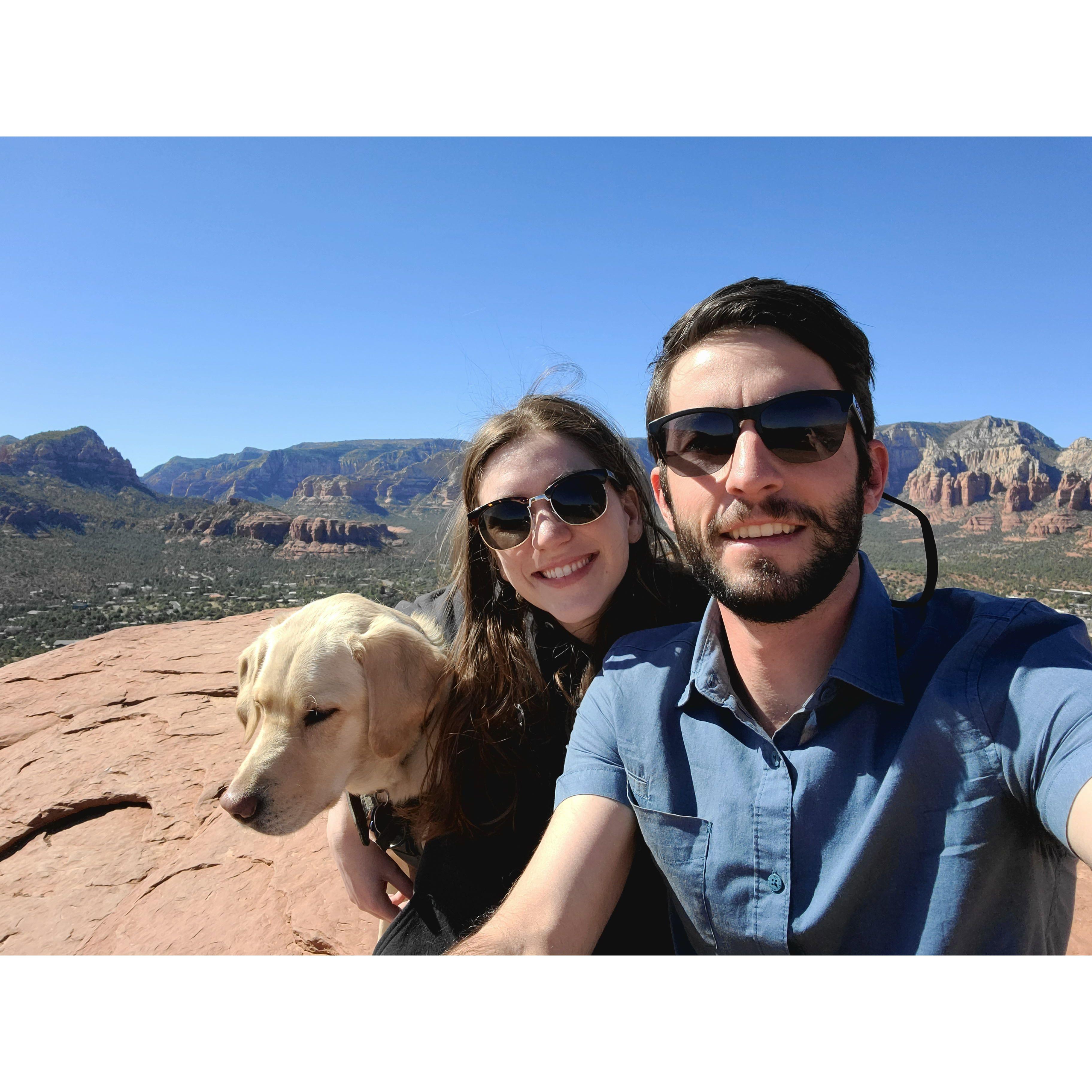 Felt the vortex energy in Sedona