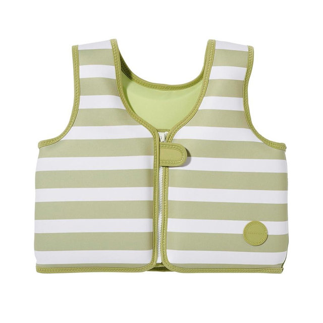 SUNNYLiFE Swim Vest - Constructed with Neoprene Plus a Secure Front Zip and Develop Water Confidence. | Toddler Swim Vest