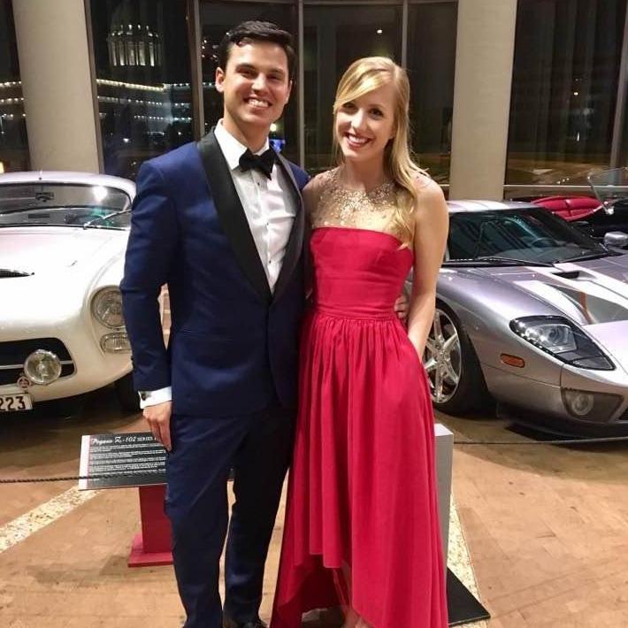 The Heartland Emmy Awards Ceremony 2017. This was their first official outing as a couple after hiding their relationship from most of their coworkers for 6 months.