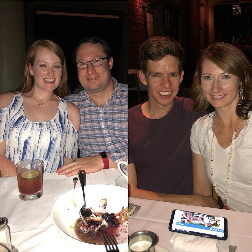 My birthday dinner in Athens with Sheena and Ben :)