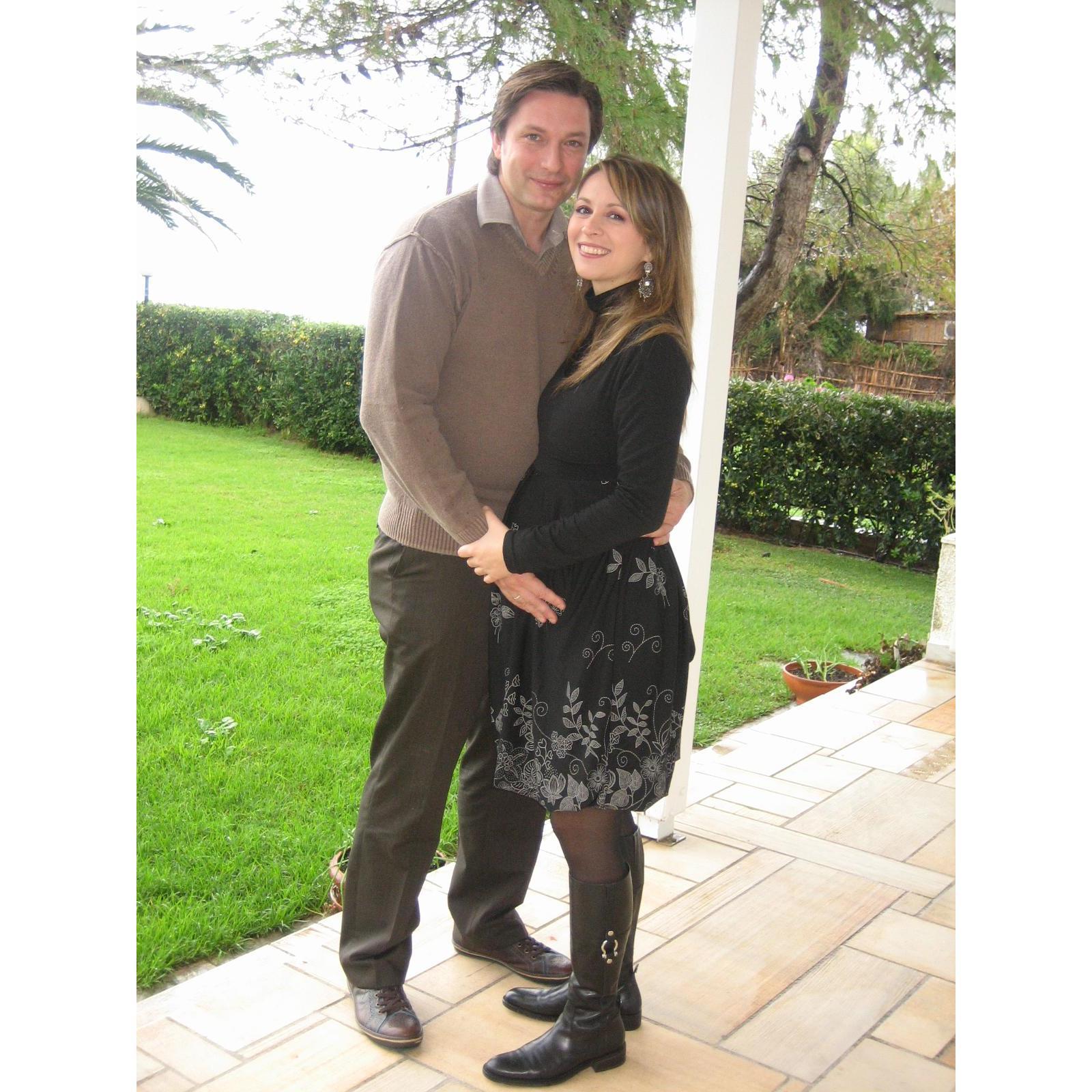 7 months pregnant...December 2007