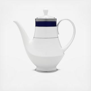 Crestwood Cobalt Platinum Coffee Server