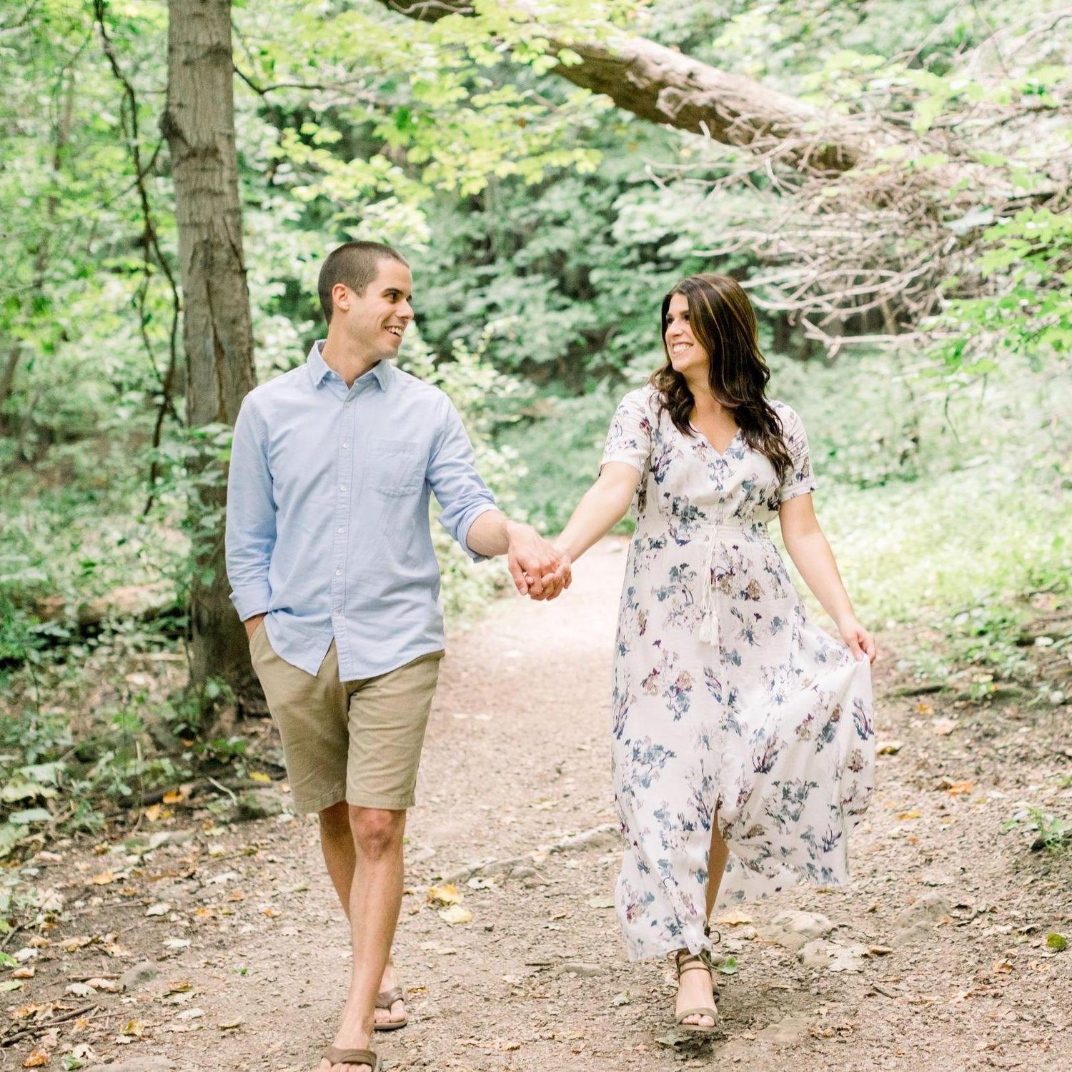 Engagement at High Cliff State Park