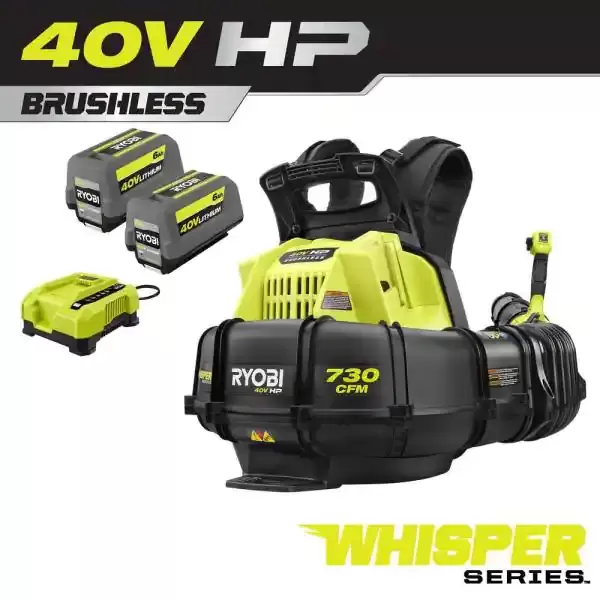 RYOBI Battery Backpack Blower Model #RY404170VNM