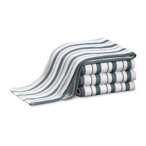 Williams Sonoma Stripe Towels, Set of 4, French Blue