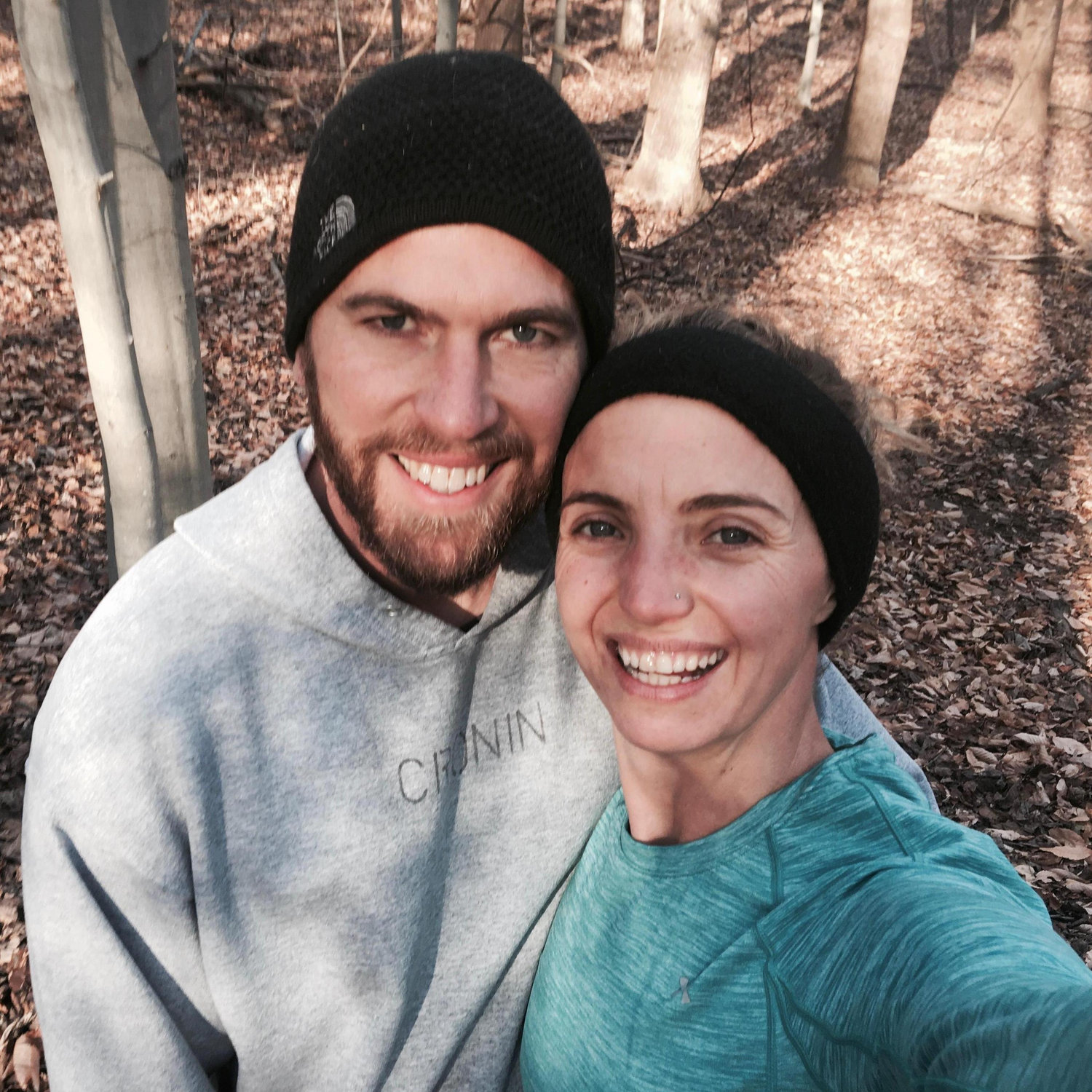 2017 Thanksgiving Run in Matt's favorite childhood hangout spot - the running trails of Patapsco State Park, Maryland.