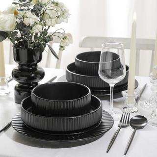 Lusso 16-Piece Dinnerware Set, Service for 4