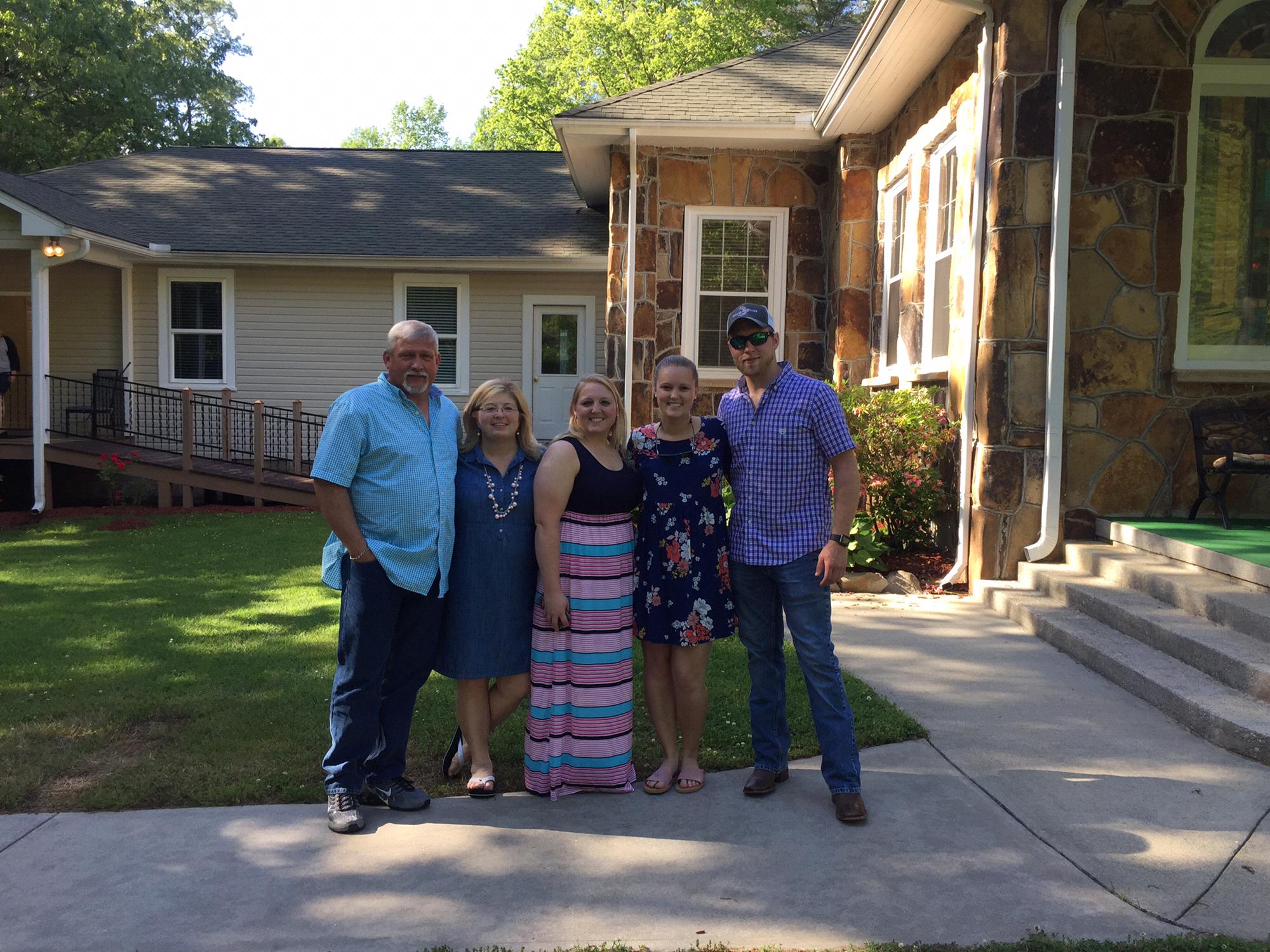 Hopper Family — Haley’s Baptism Day