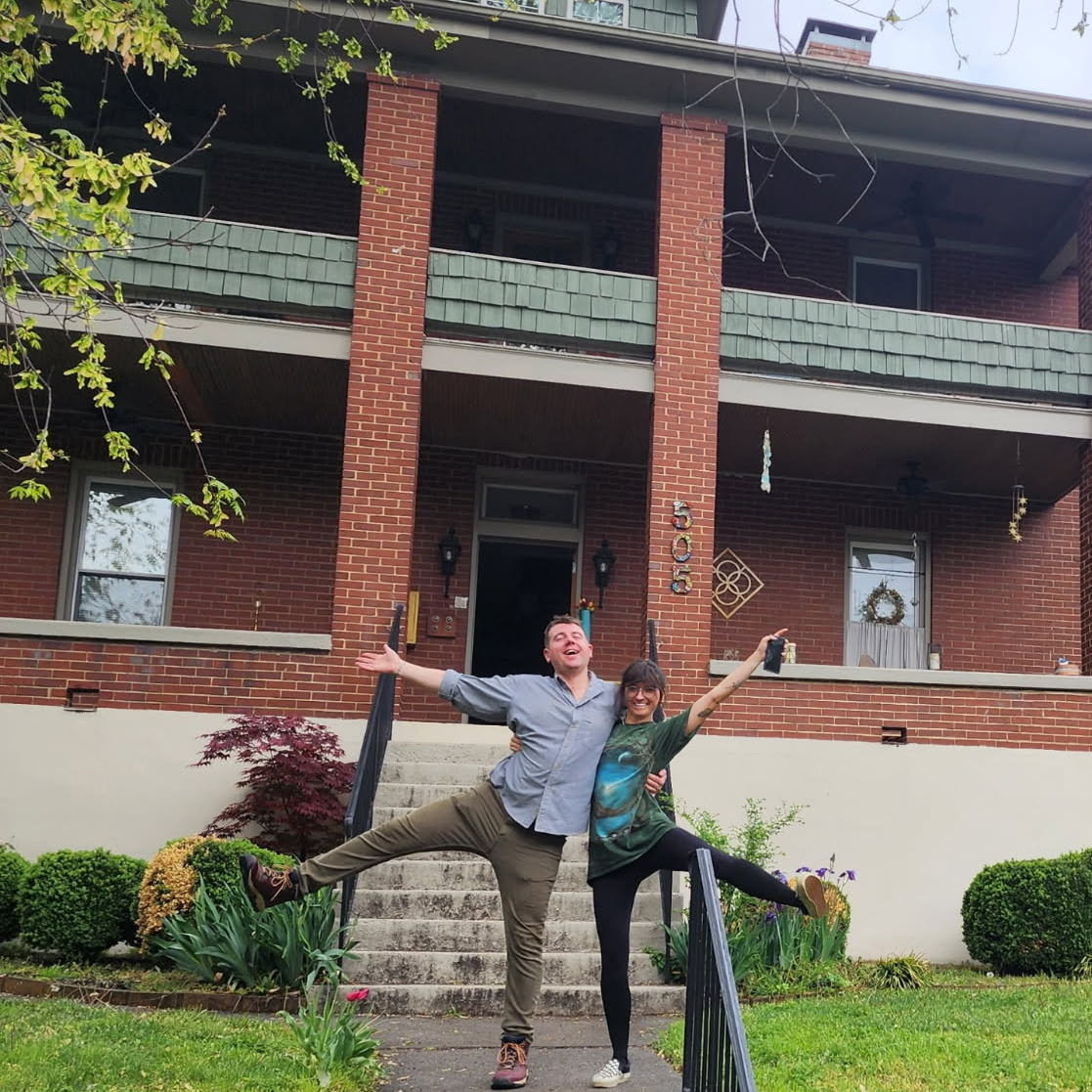 Our first home as just the two of us