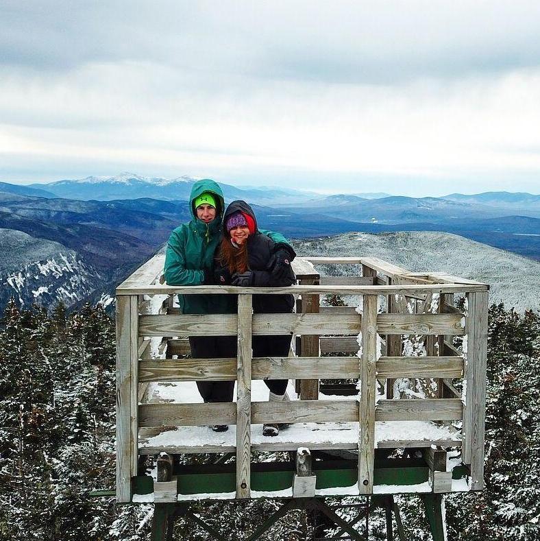 Old Speck Mountain, Maine - 2017 (our first hike "officially" boyfriend / girlfriend)