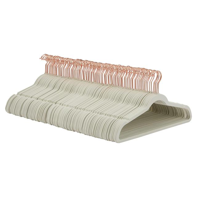 Velvet Non-Slip Hangers - 100 count