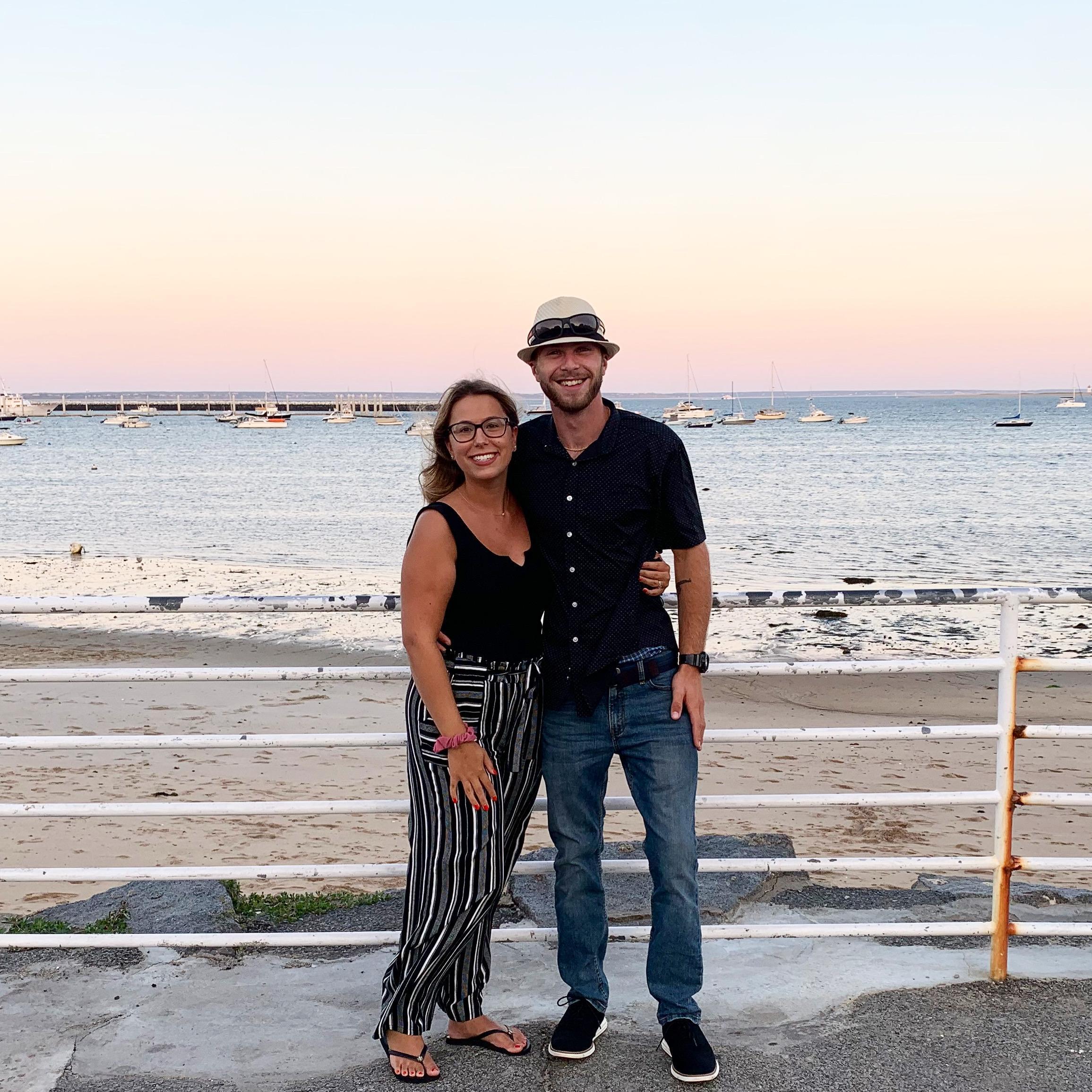 Cape Cod, celebrating our 6 year anniversary.