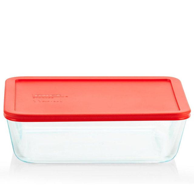 Pyrex Simply Store Glass Food Storage Container, 11 Cup
