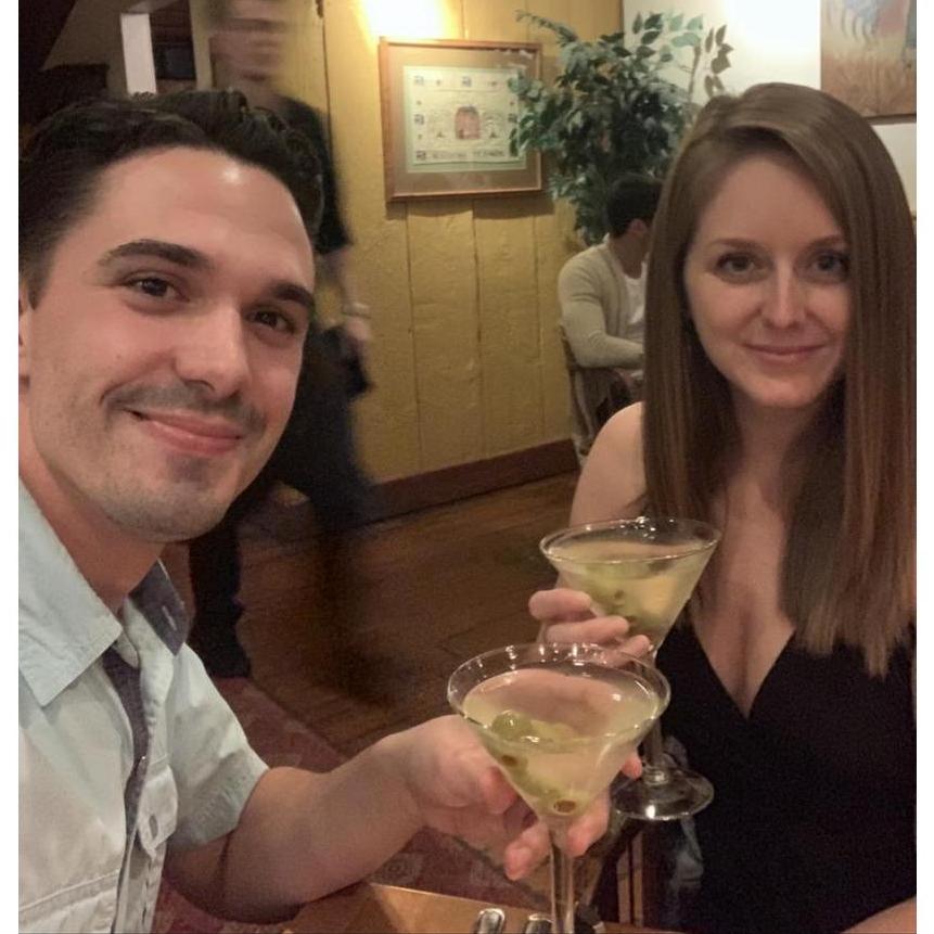 We love a dirty martini