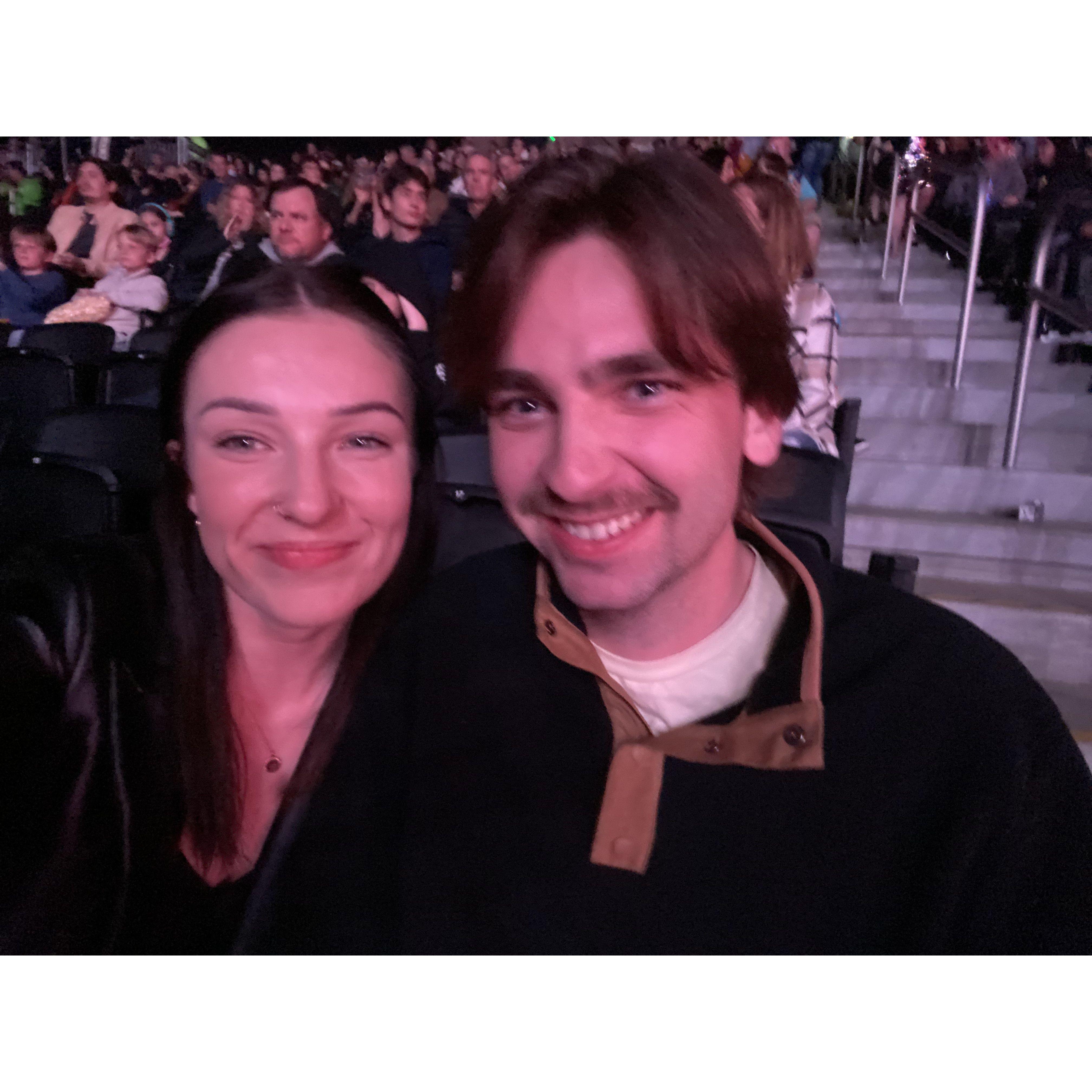 One of many concerts together