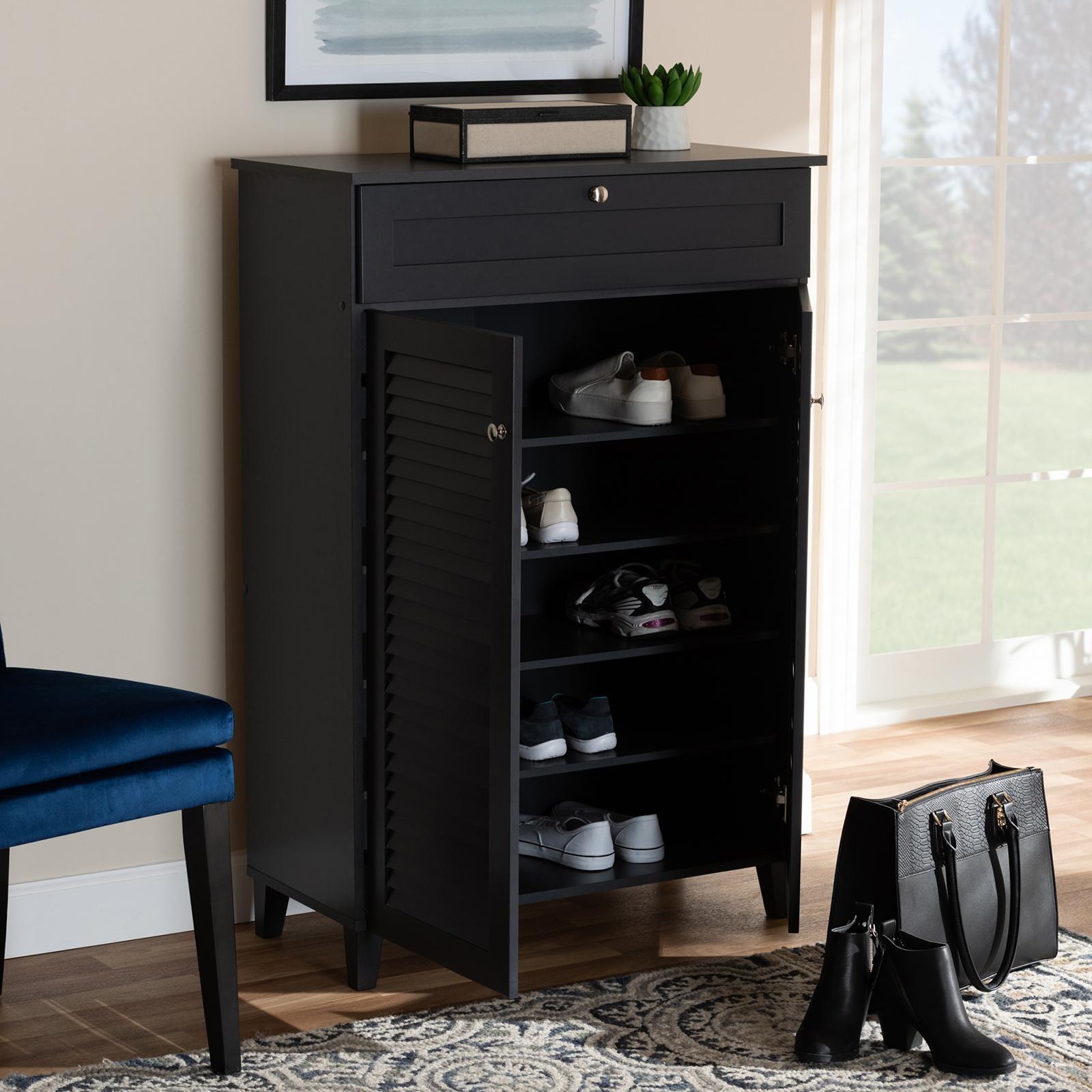 Choco closet◎　0527 ClosetMaid BrightWood 25-in x 2.11-in x 13.8-in Shoe Storage