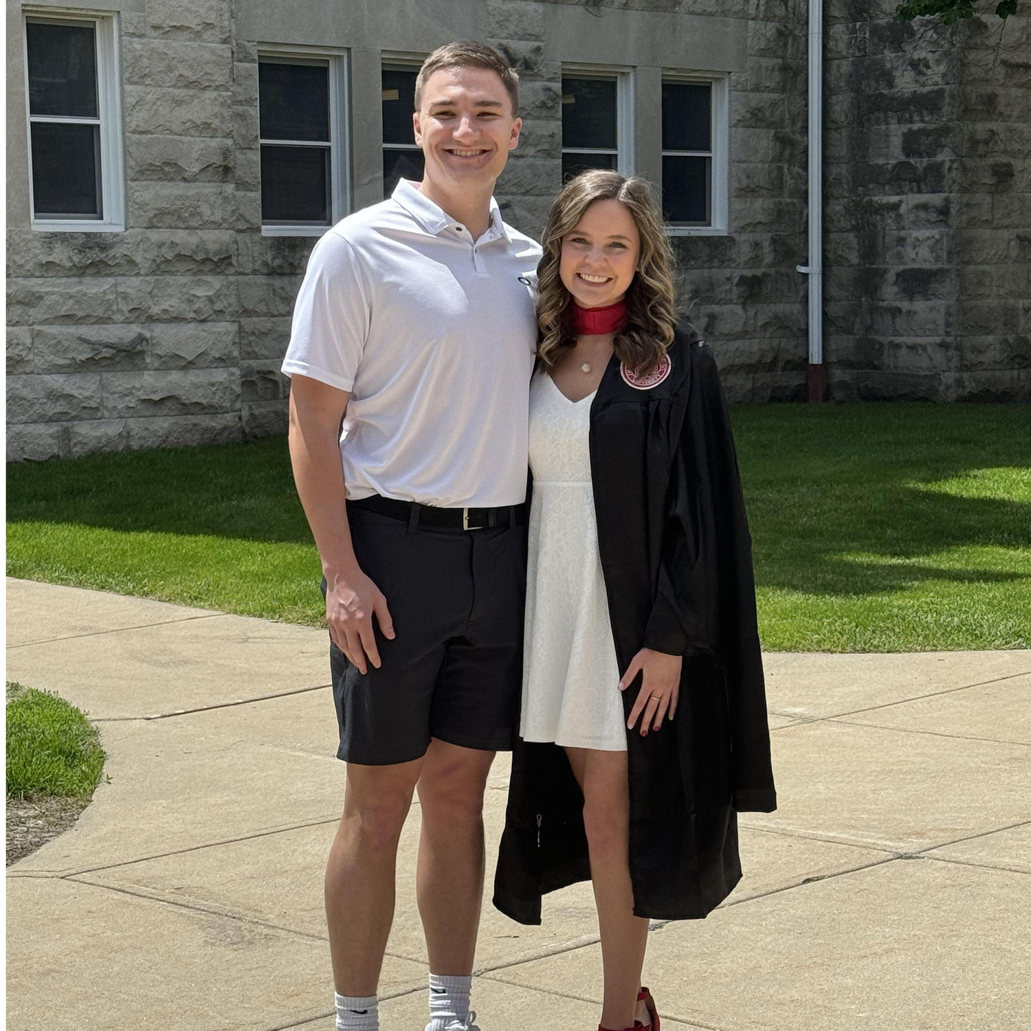 Casey's Master's graduation at ISU!
