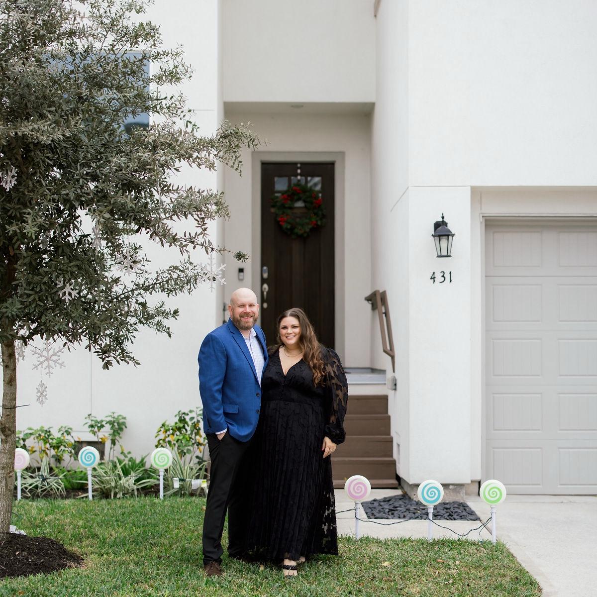 Our first Christmas together in our home, 2024.