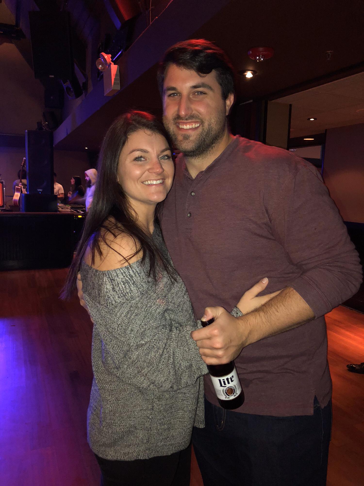 Our first picture together 🥰