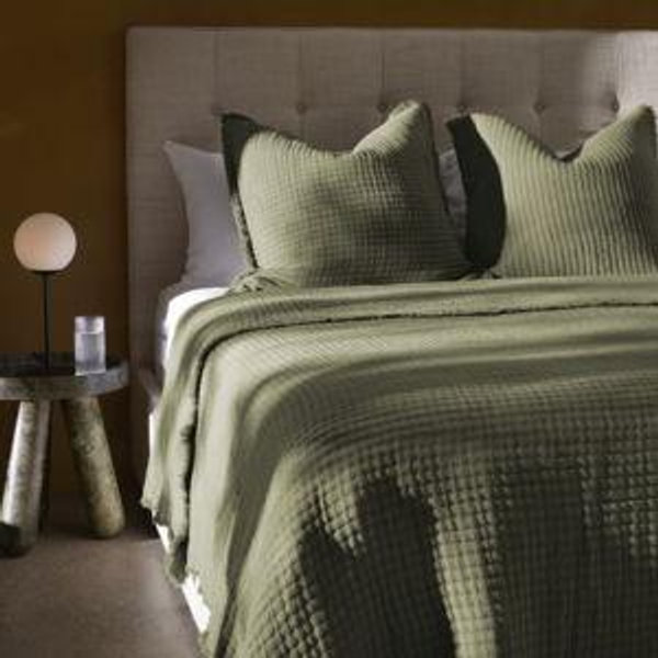 Edwina Triple Weave Rib Stitch Coverlet