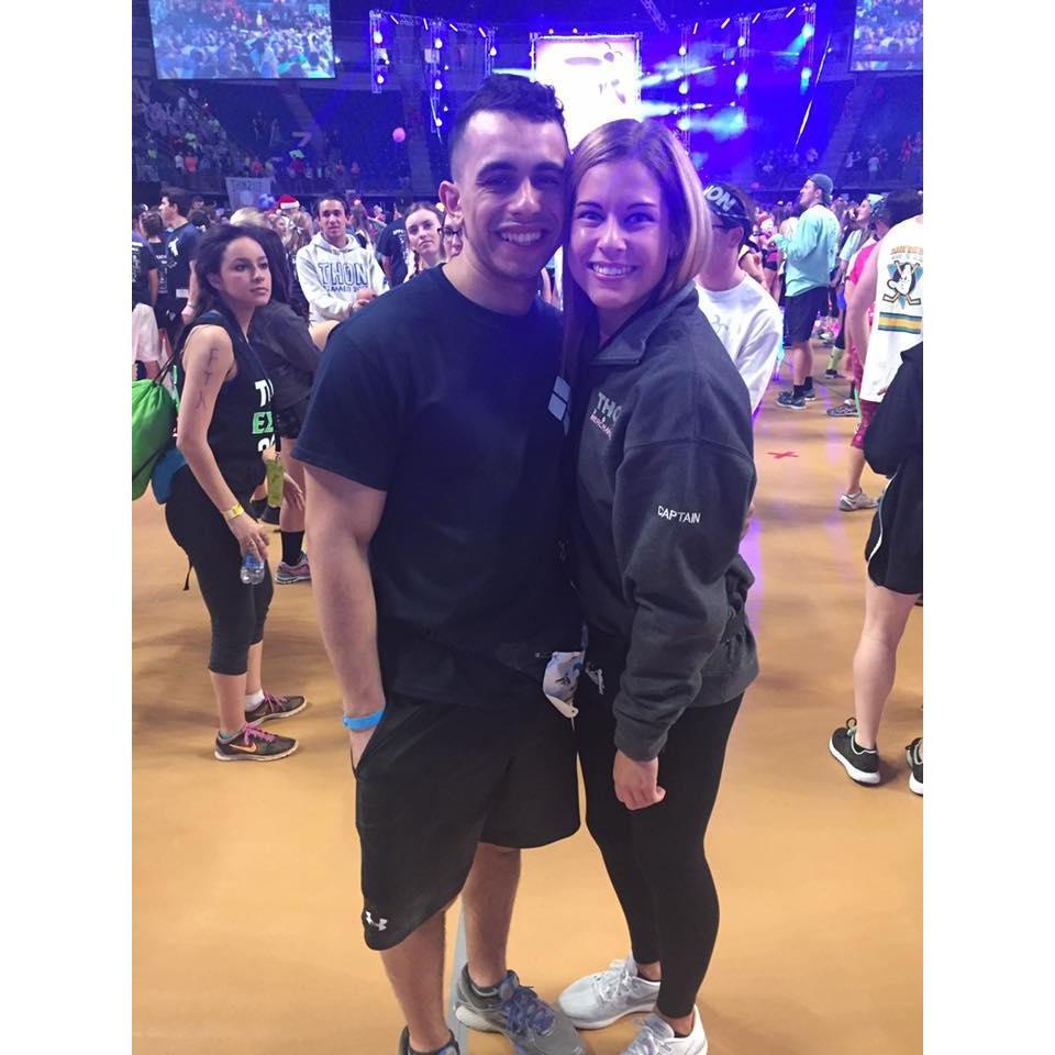 Kevin and Nicole met in September of 2015 as Merchandise Captains for THON at Penn State.
