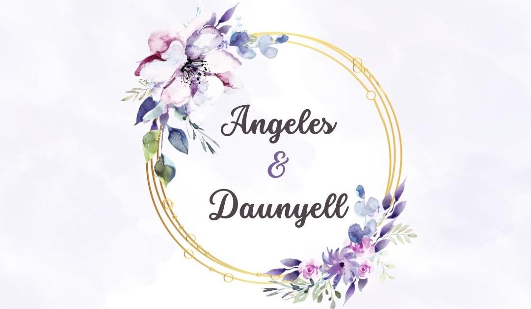 The Wedding Website of Angeles Clemente-Velez and Daunyell Boyd