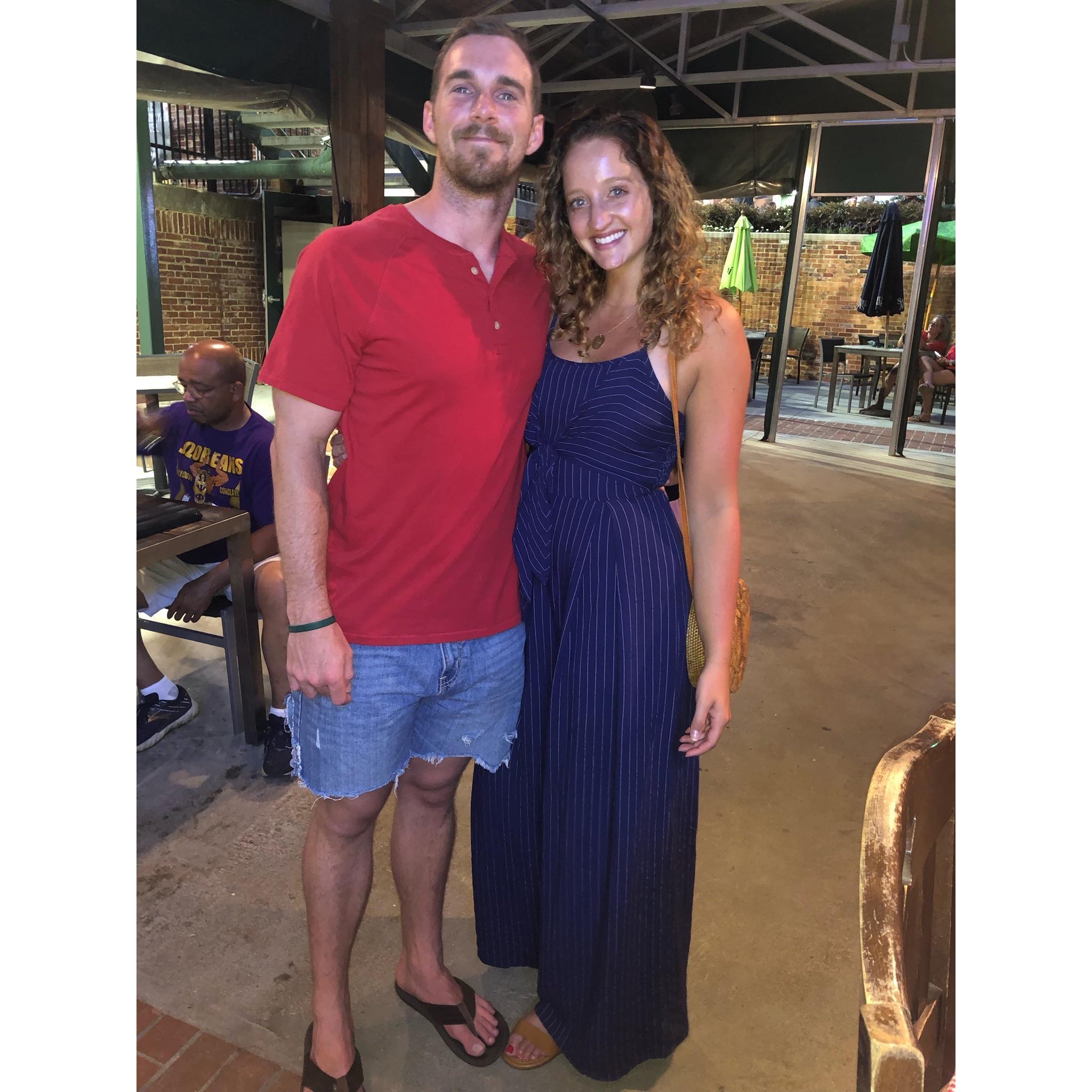 July 4th, when you insisted on wearing your all-American jorts