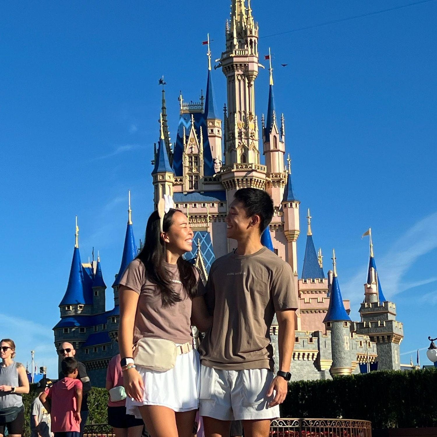 Claire's happy place that she dragged Darren to