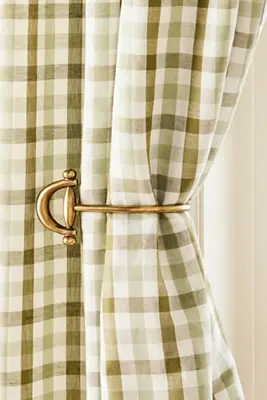 Equestrian Brass Tieback