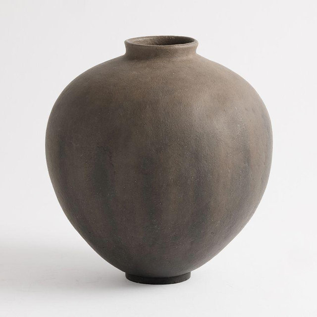 Matte Brown Vase