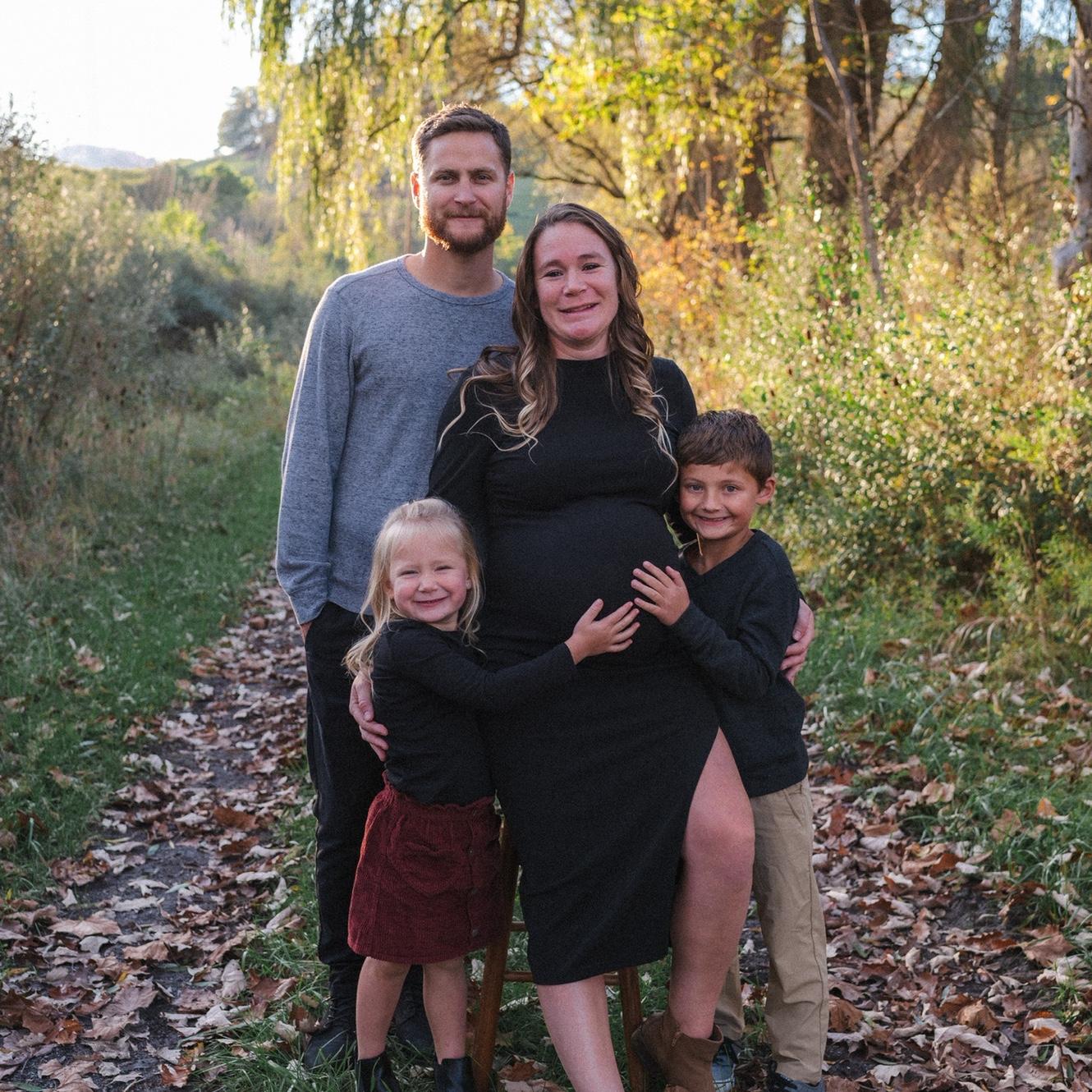 Last family pictures as a family of 4