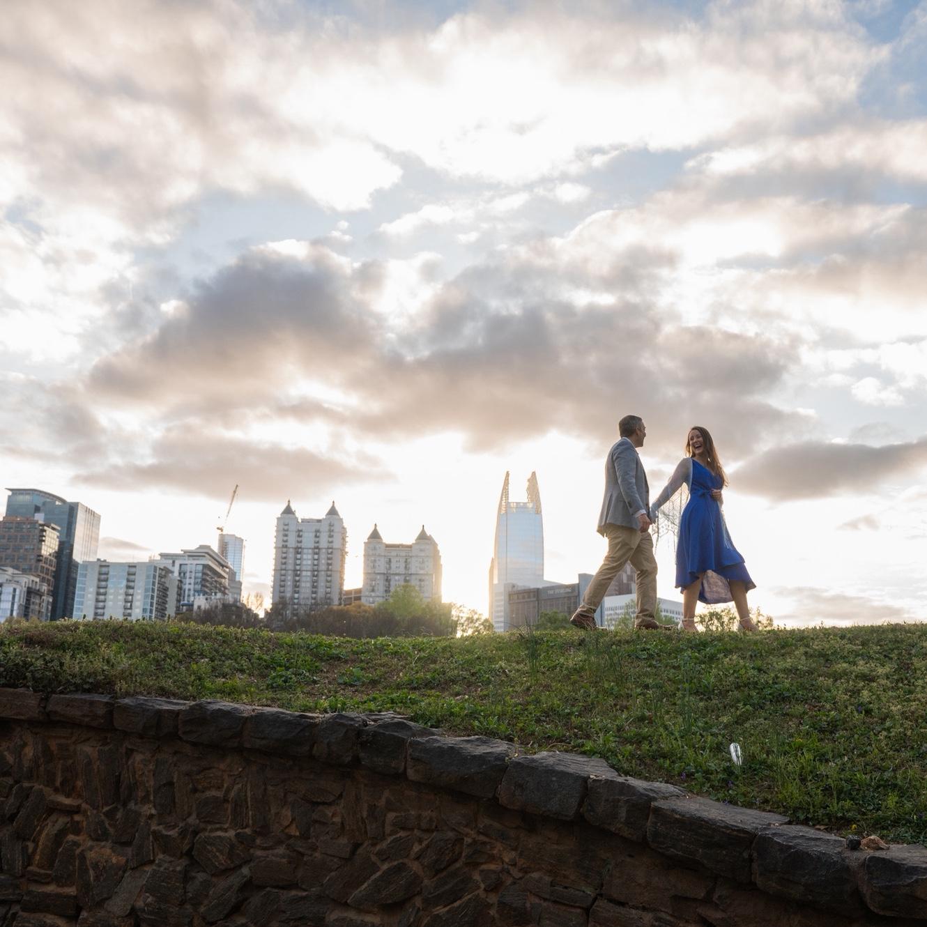 Piedmont Park - With Midtown in the Background